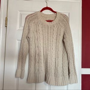 Pacsun cream long sweater